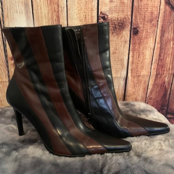 Diba Leather Boots - Picture 1 of 8